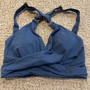 Buffbunny candy wrap sports bra - baked blue